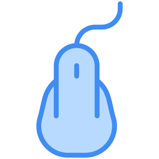 Mouse Generic Blue icon