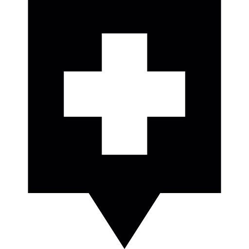 Hospital Pin free icon