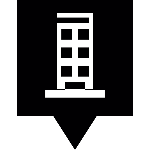 Building Pin free icon