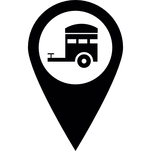 Расположение караван-парка бесплатно иконка