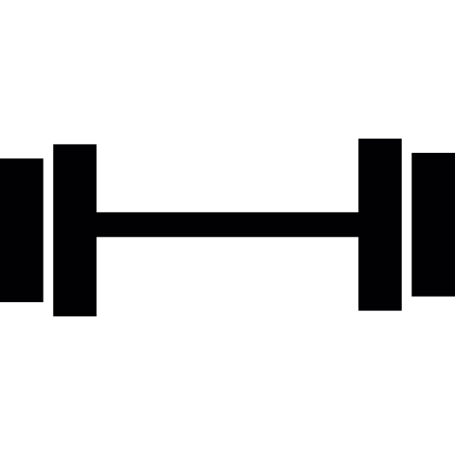 Weights Silhouette free icon