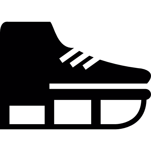Ice skating shoes free icon