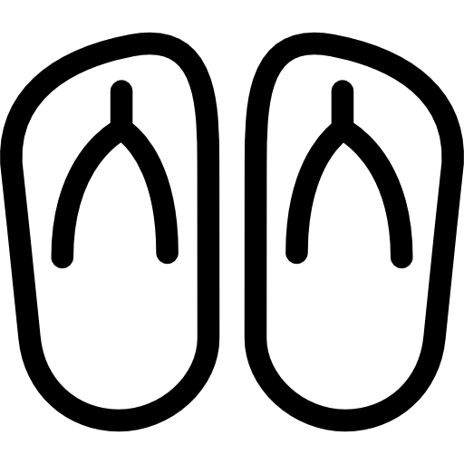 Two Flip Flops - Free fashion icons