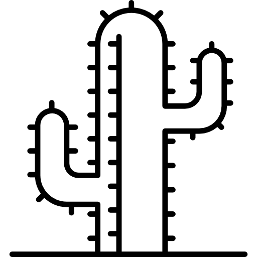 cactus grande icono gratis