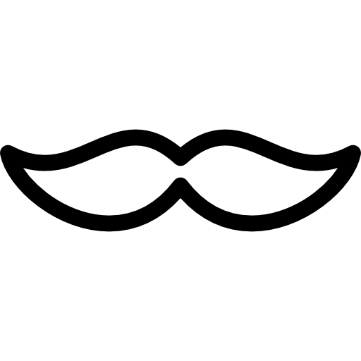 großer schnurrbart kostenlos Icon großer schnurrbart kostenlos Icon