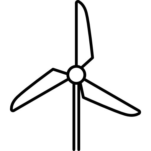 ícone Da Usina Eólica Vetor De Turbina De Energia Ilustração do Vetor -  Ilustração de eletricidade, gerador: 235312761