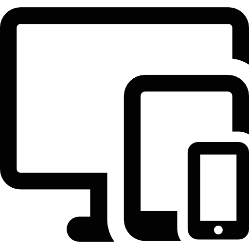 Monitor Tablet and Smartohone free icon