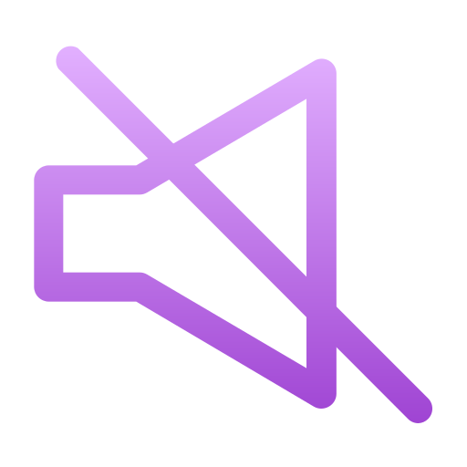 silencio icono gratis