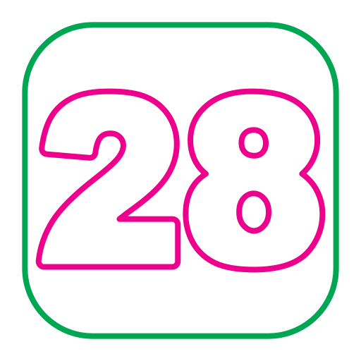 Twenty eight free icon Twenty eight free icon