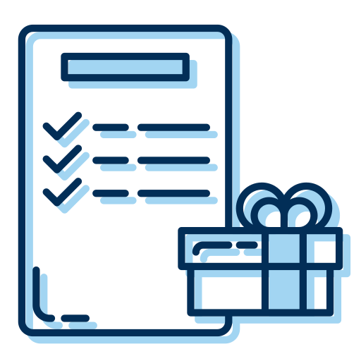 caja de regalo icono gratis