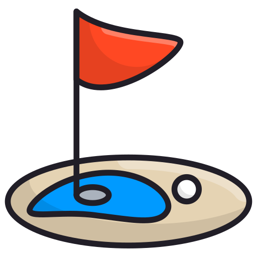 Golf Field Generic Outline Color Icon