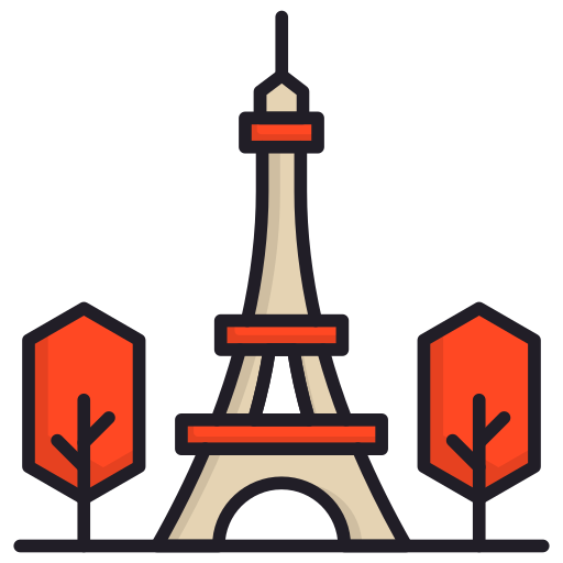 torre eiffel icono gratis