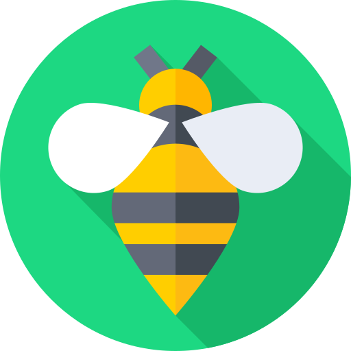 abeja icono gratis