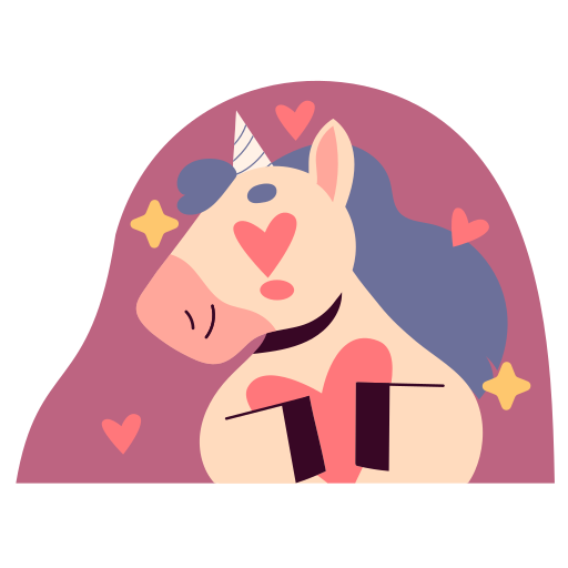 Unicorn free sticker Unicorn free sticker