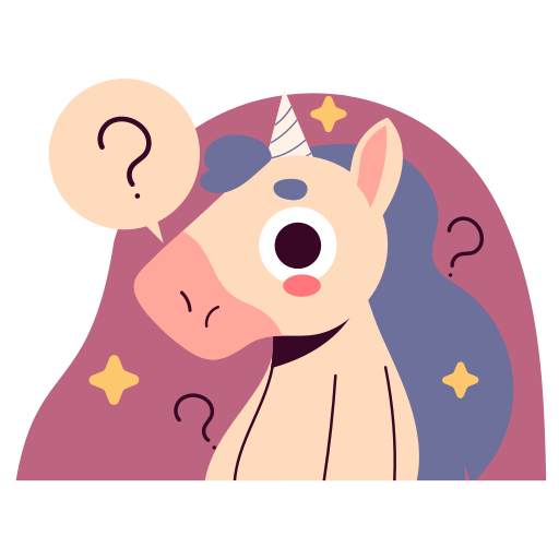 Unicorn free sticker Unicorn free sticker