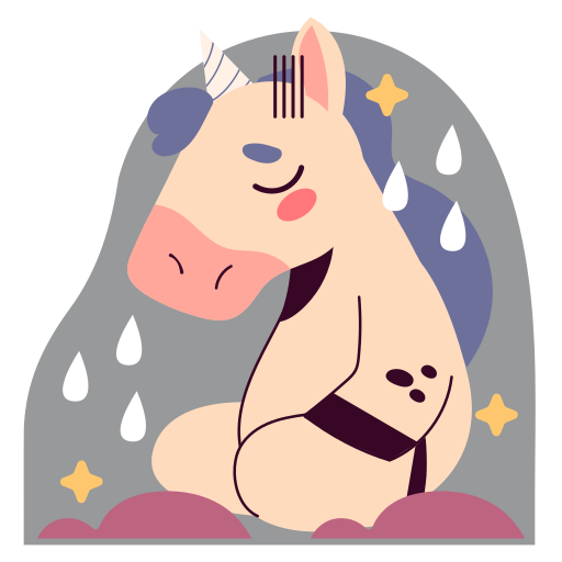 Unicorn free sticker Unicorn free sticker