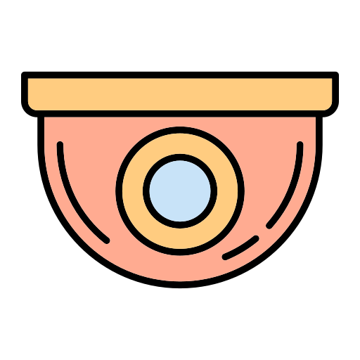 Security camera - free icon