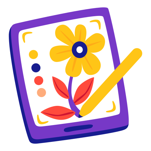 Drawing free sticker Drawing free sticker