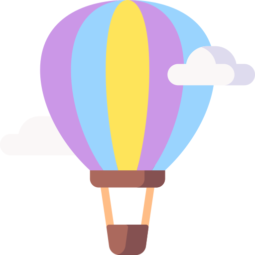 Hot air balloon - Free travel icons