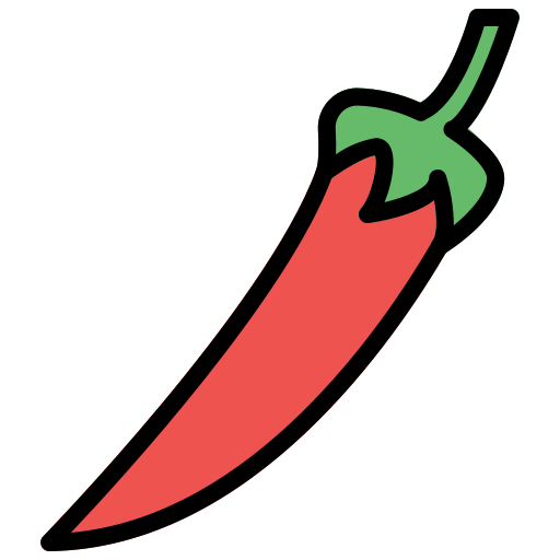 Chili Generic Outline Color icon