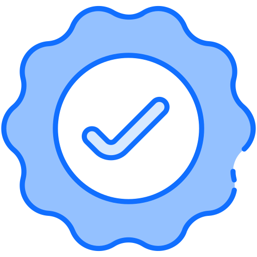 Verified account Generic Blue icon