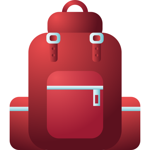 mochila icono gratis