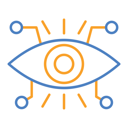 visión icono gratis