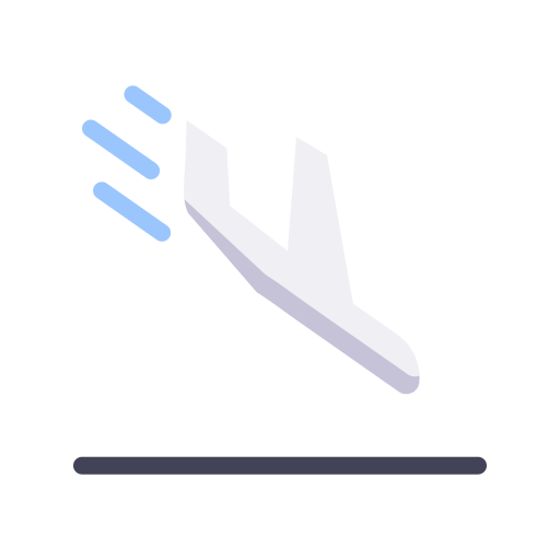 Landing Generic Flat icon