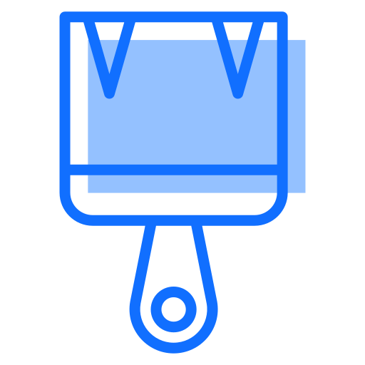 cepillo de pintura icono gratis