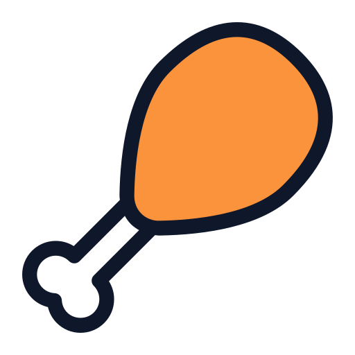 Drumstick Generic Outline Color icon