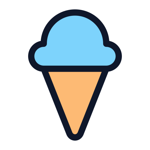 Ice cream Generic Outline Color icon