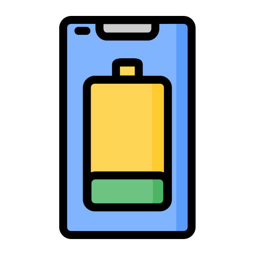 batería baja icono gratis