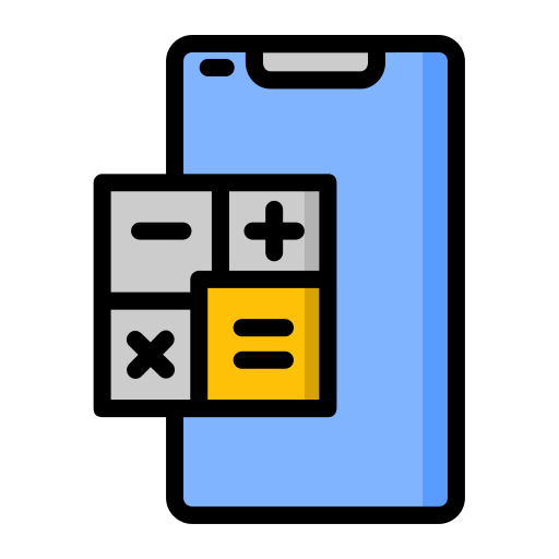 Calculator Generic Outline Color icon