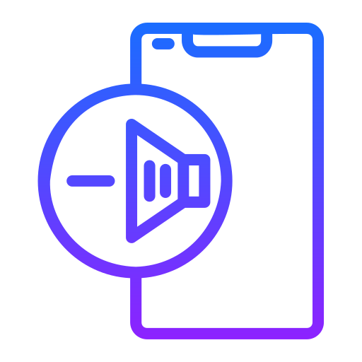 bajar volumen icono gratis