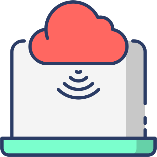 computación en la nube icono gratis