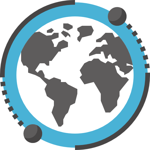 en todo el mundo icono gratis