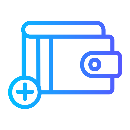 Wallet Generic Gradient icon