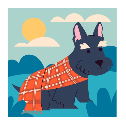 Dog free sticker Dog free sticker