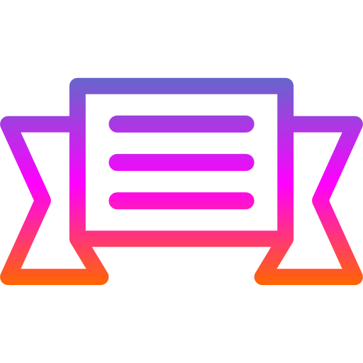 배너 무료 아이콘