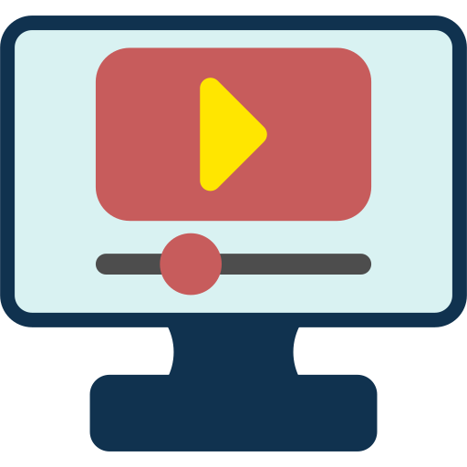 Live streaming Generic Flat icon