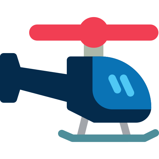 helicóptero icono gratis