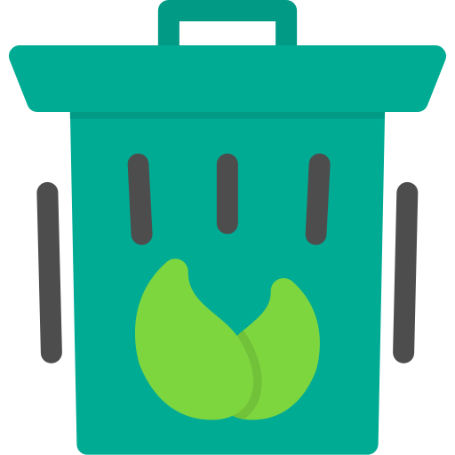 contenedor de basura icono gratis