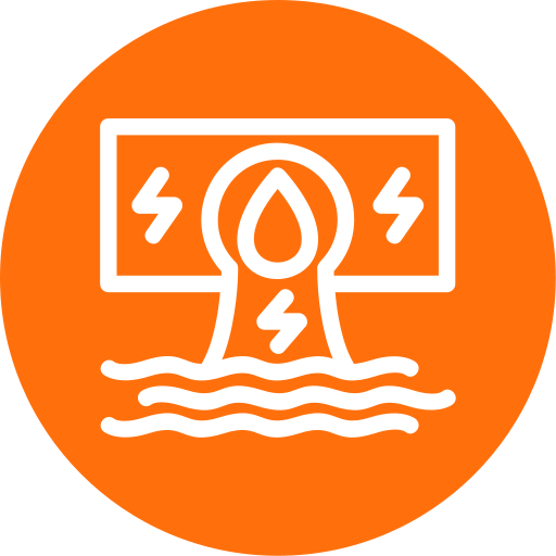 hidroelectricidad icono gratis