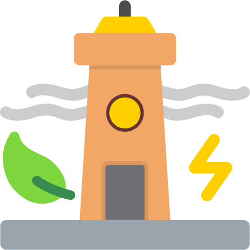 energía de las mareas icono gratis