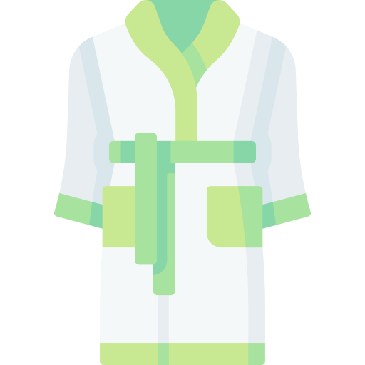 Bathrobe free icon