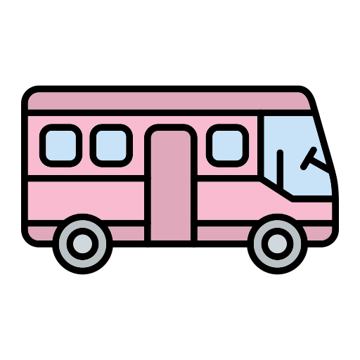 Bus Generic Outline Color icon