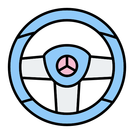 Steering wheel free icon Steering wheel free icon