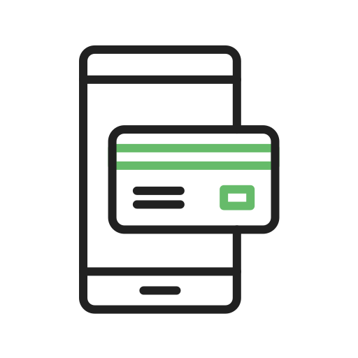 Card payment Generic Outline Color icon