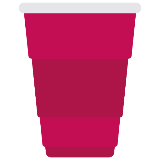 Plastic cup free icon