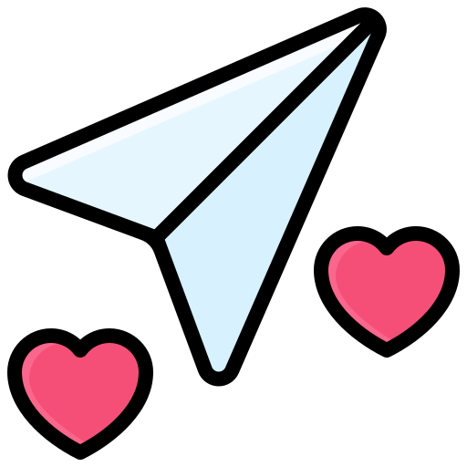 avion de papel icono gratis